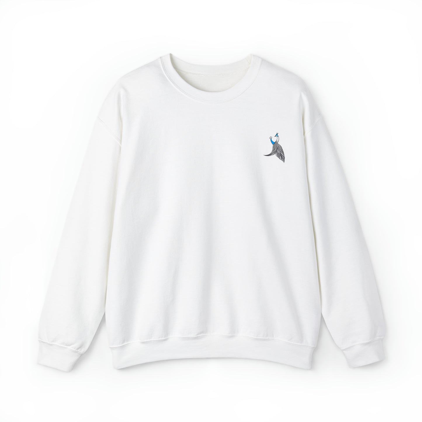 Soaring Peacock Crewneck