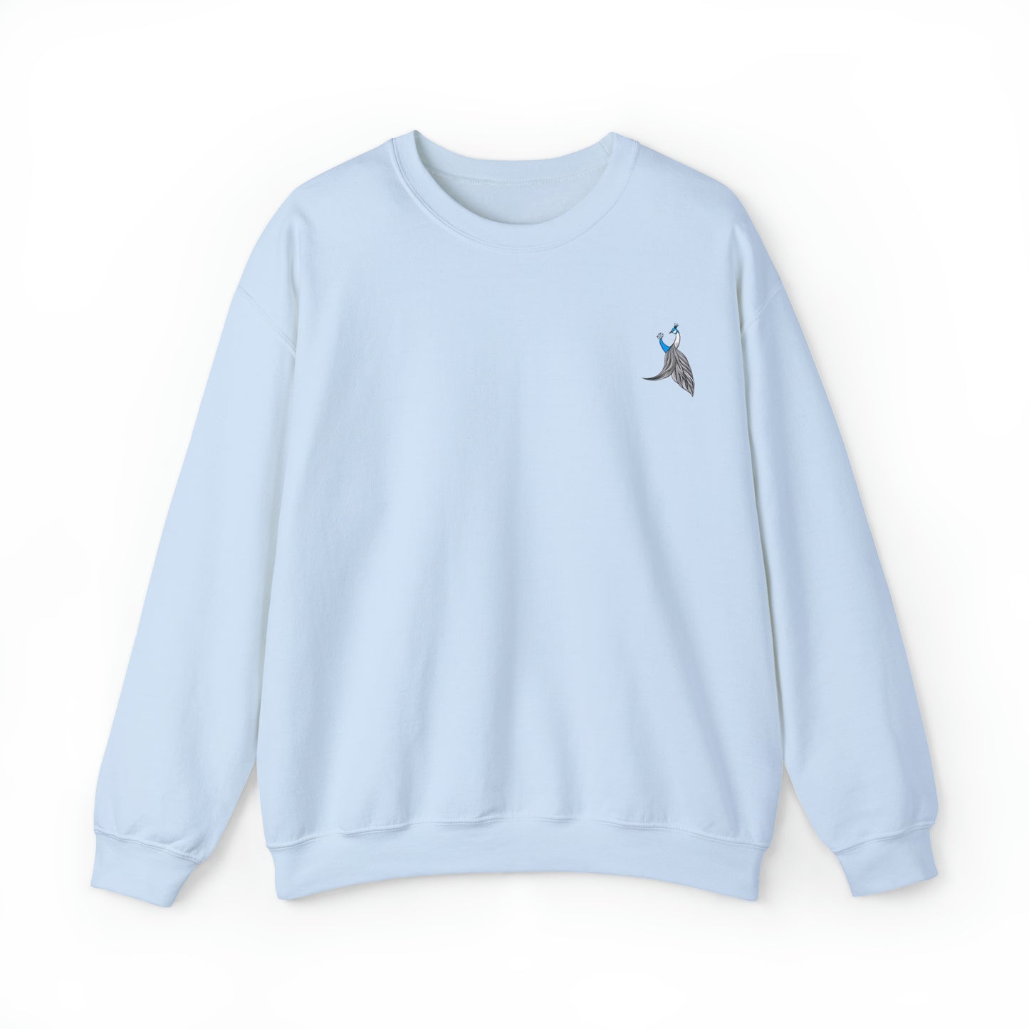 Soaring Peacock Crewneck