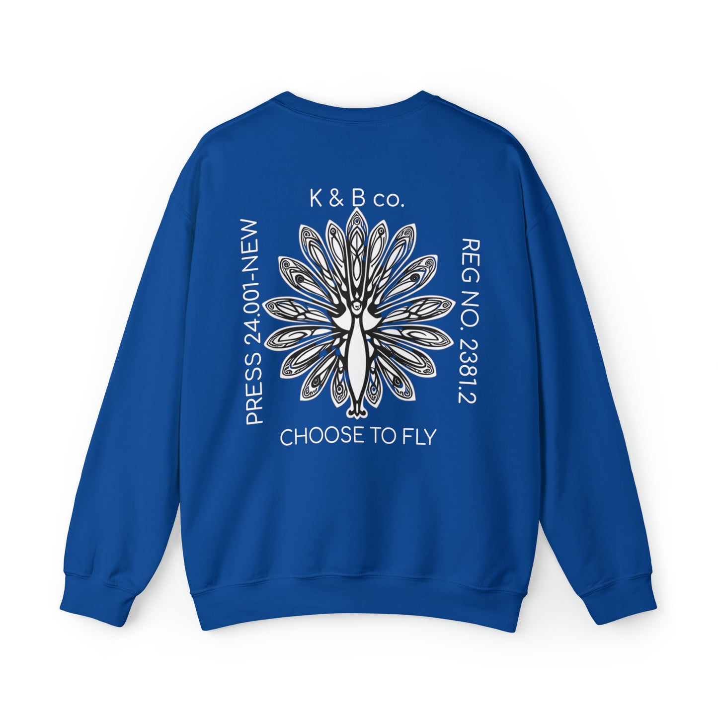 Soaring Peacock Crewneck